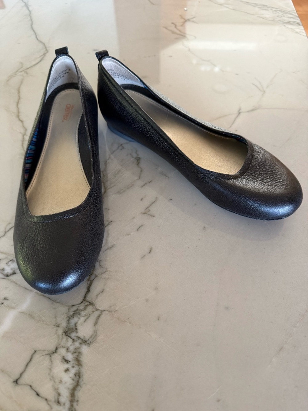 Aetrex Erica Ballet Flat 7.5 NWOT